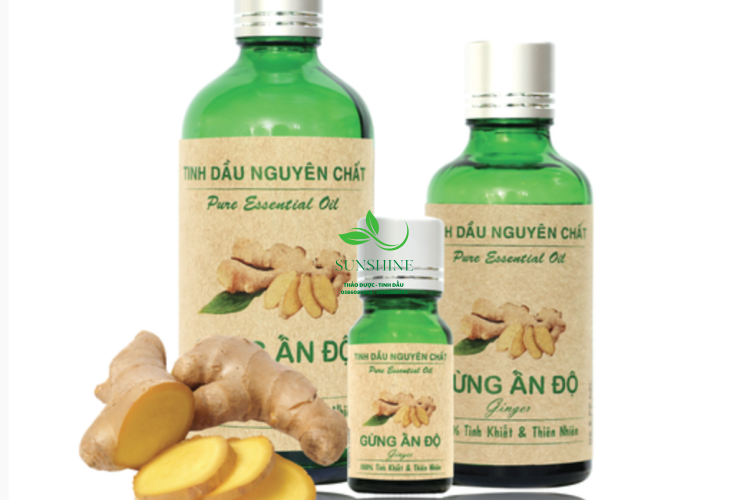 Tinh Dầu Gừng Ấn