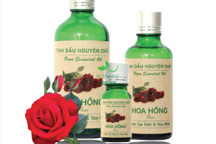 Tinh Dầu Hoa Hồng Ấn