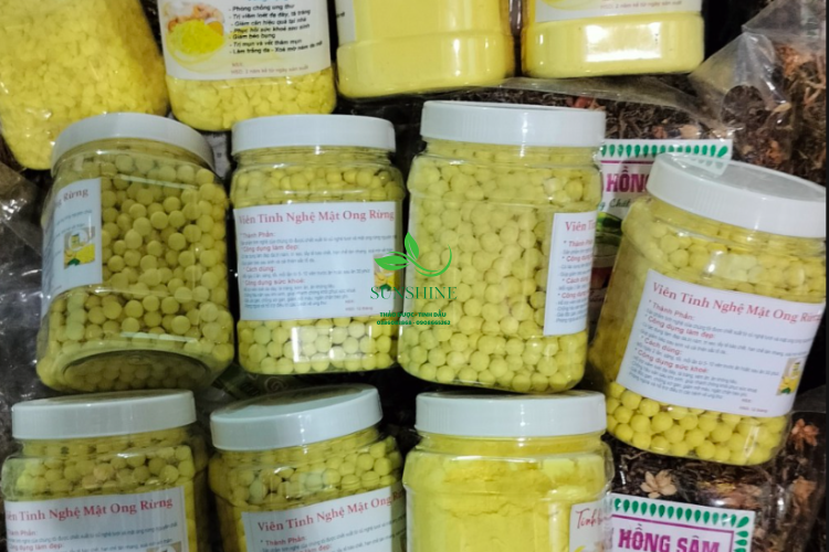 Viên Tinh Nghệ Mật Ong Rừng