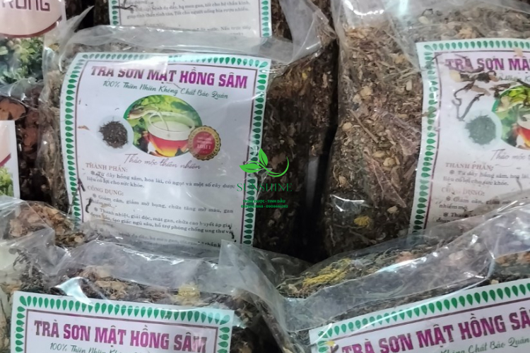 Trà Sơn Mật Hồng Sâm